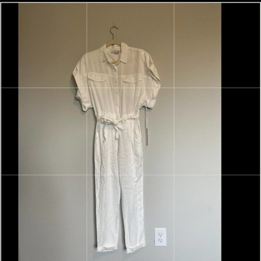 NWT Young Fabulous & Broke JUMPSUIT IVORY DOLMAN SLEEVE size XS